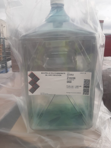 Bouteille Polycarbonate 20L avec bouchon