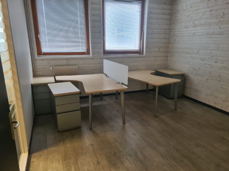 Bureau angle Steelcase