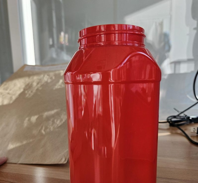 Bouteille/flacon rouge 800mL