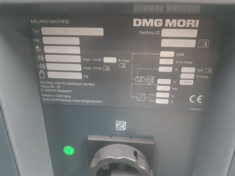 DMG MORI MILLTAP 700