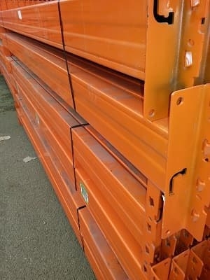 Lot de rack rayonnage orange FERALCO 
