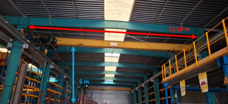 Pont roulant DEMAG 5T