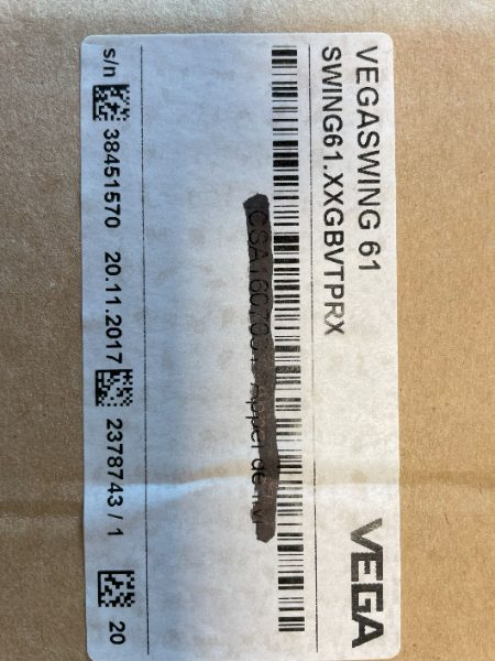 Détecteur vibrant VEGASWING 61