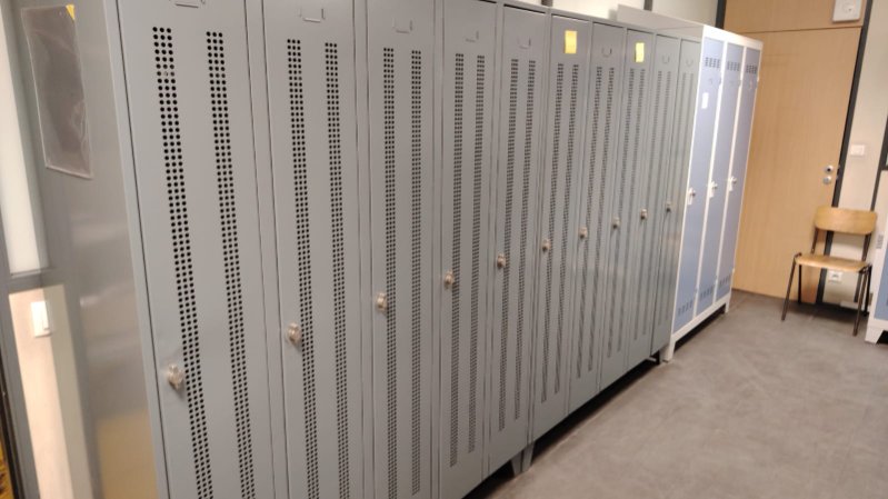 Vestiaires industrie 5 portes