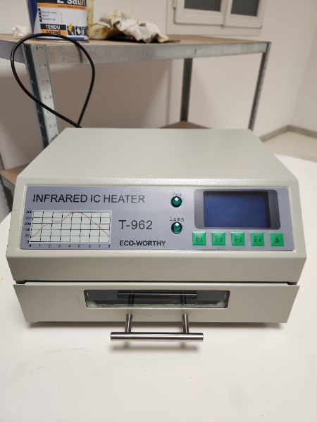 Four infrarouge T-962 - Pour PCB, CMS, réparation électronique
