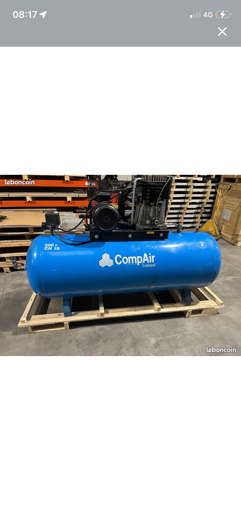 Compresseur compair 500L