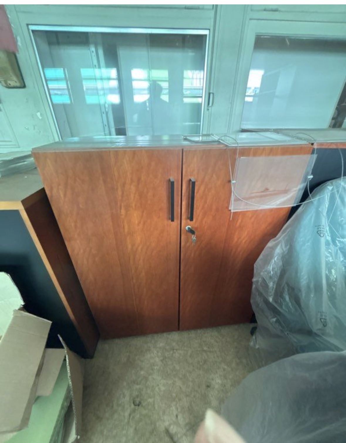 Armoires basse marron
